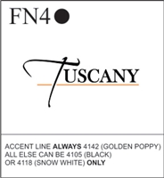 Katzkin Embroidery - Tuscany Logo