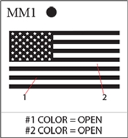 Katzkin Embroidery - USA Flag