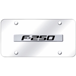 Ford F250 Chrome License Plate