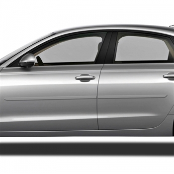 Audi A6 Painted Body Side Molding, 2009, 2010, 2011, 2012, 2013, 2014, 2015