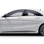 Mercedes CLA Painted Body Side Moldings, 4pc  2014, 2015, 2016, 2017, 2018, 2019, 2020