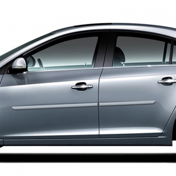 Chevrolet Cruze Painted Body Side Moldings, 2011, 2012, 2013, 2014, 2015