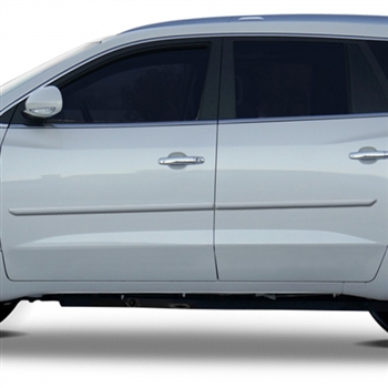 Buick Enclave Painted Body Side Moldings, 2008, 2009, 2010, 2011, 2012, 2013, 2014, 2015, 2016, 2017