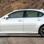 Lexus GS Series Painted Body Side Moldings, 2013, 2014, 2015, 2016, 2017, 2018, 2019, 2020, 2021