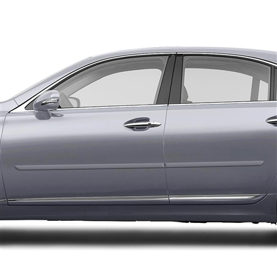 Lexus LS460 Painted Body Side Moldings, 2013, 2014, 2015, 2016, 2017