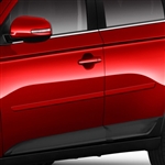 Mitsubishi Outlander Painted Body Side Moldings, 2013, 2014, 2015, 2016, 2017, 2018, 2019, 2020