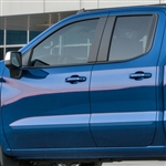 GMC Sierra 1500 Painted Body Side Moldings, 2019, 2020, 2021, 2022, 2023, 2024