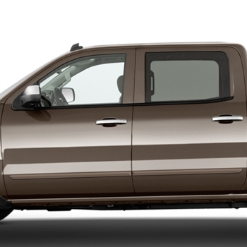 Chevrolet Silverado Painted Body Side Moldings, 2014, 2015, 2016, 2017, 2018