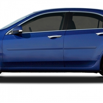 Acura TSX Painted Body Side Moldings, 2009, 2010, 2011, 2012, 2013, 2014