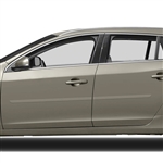 Volvo V60 Painted Body Side Moldings, 2010, 2011, 2012, 2013, 2014, 2015, 2016