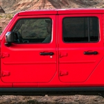 Jeep Gladiator Painted Body Side Moldings, 2020, 2021, 2022