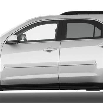 Chevrolet Equinox Painted Body Side Moldings, 2010, 2011, 2012, 2013, 2014, 2015, 2016, 2017