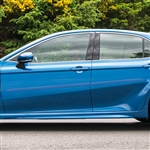 Toyota Camry Painted Body Side Moldings (beveled design), 2018, 2019, 2020, 2021, 2022, 2023, 2024