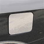 Nissan Versa Sedan Chrome Fuel Door Trim, 2012, 2013, 2014, 2015, 2016, 2017, 2018, 2019