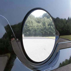 GMC Yukon Chrome Fuel Door Overlay, 2007, 2008, 2009, 2010, 2011, 2012, 2013, 2014