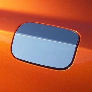 Dodge Charger Chrome Fuel Door Overlay, 2015, 2016, 2017, 2018. 2019, 2020, 2021, 2022, 2023