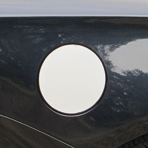 Chevrolet Impala Chrome Fuel Door Trim, 2014, 2015, 2016, 2017, 2018, 2019, 2020