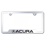 Acura Laser Etched Cut-Out License Plate Frame