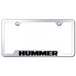 Hummer Laser Etched Cut-Out License Plate Frame