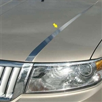 Lincoln MKZ Chrome Hood Accent Trim, 2007, 2008, 2009