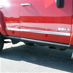 Hummer H3 Chrome Side Molding Trim, 2006, 2007, 2008, 2009