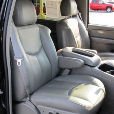 Chevrolet Suburban Katzkin Leather Seat Upholstery, 2003, 2004, 2005, 2006 (2 passenger front seat)