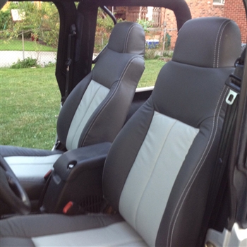 Jeep Wrangler Katzkin Leather Seat Upholstery, 2003, 2004, 2005, 2006