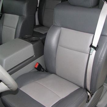 Ford F150 Super Cab XLT Katzkin Leather Seat Upholstery, 2004, 2005, 2006, 2007, 2008 (2 passenger front seat)