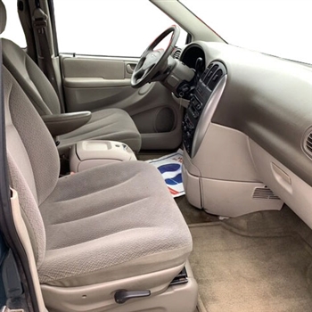 2005, 2006, 2007 CHRYSLER TOWN & COUNTRY STO-N-GO Katzkin Leather Upholstery