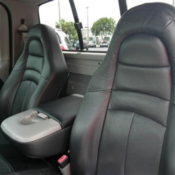 Ford F150 Regular Cab Lightning Katzkin Leather Seat Upholstery, 2002