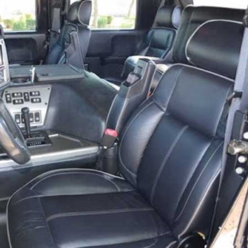 HUMMER H1 Katzkin Leather Seat Upholstery, 2006