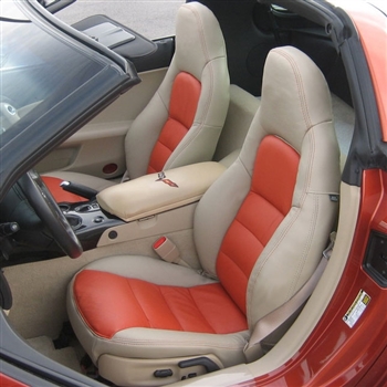 2005, 2006, 2007, 2008, 2009, 2010, 2011 Chevrolet Corvette Coupe / Convertible Katzkin Leather Upholstery
