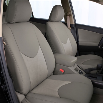 Toyota Rav4 Base Katzkin Leather Seat Upholstery,2006, 2007, 2008 (slip cover front seat lean backs, without third row seating)