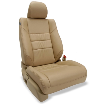 Honda Accord Coupe LX-S / EX Katzkin Leather Seat Upholstery, 2008, 2009, 2010, 2011, 2012 (gathered design)