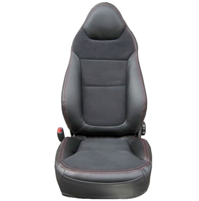 Saturn Sky Roadster Katzkin Leather Seat Upholstery (with seat height adjuster), 2008, 2009