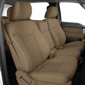 Ford F150 Regular Cab XLT / FX2 Katzkin Leather Seat Upholstery, 2012