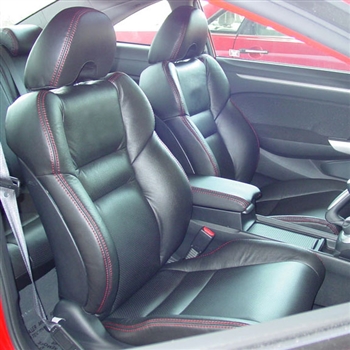 2011 Honda Civic Coupe SI Katzkin Leather Upholstery