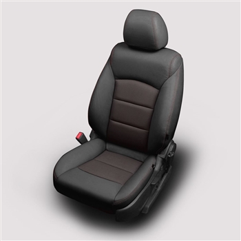 Chevrolet Cruze LS / LT Eco Sedan Katzkin Leather Seat Upholstery, 2012, 2013, 2014, 2015 (with slip cover front seat, with rear center armrest)