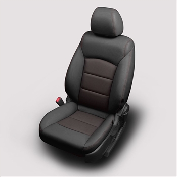 Chevrolet Cruze Eco Sedan Katzkin Leather Seat Upholstery, 2012, 2013, 2014, 2015 (with slip cover front seat, without rear center armrest)
