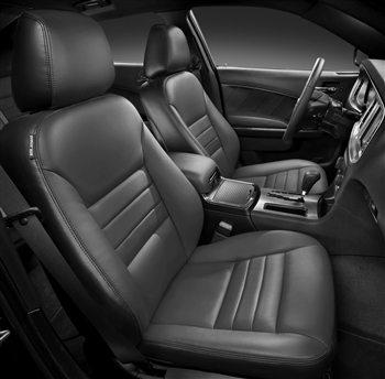 Dodge Charger SE / SXT Katzkin Leather Seat Upholstery, 2012, 2013, 2014 (base buckets)
