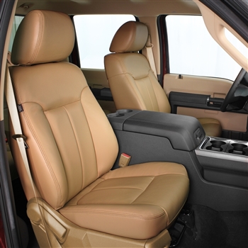 Ford F250 / F350 / F450 / F550 Regular Cab XLT Katzkin Leather Seat Upholstery, 2013