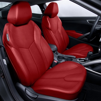 2012 HYUNDAI VELOSTER Katzkin Leather Upholstery