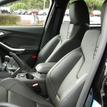 Ford Focus ST Hatchback Katzkin Leather Seat Upholstery, 2013, 2014