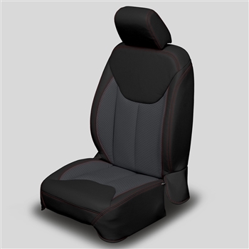 Jeep Wrangler 2 Door Katzkin Leather Seat Upholstery, 2013, 2014, 2015, 2016, 2017, 2018 (with front seat SRS airbags)