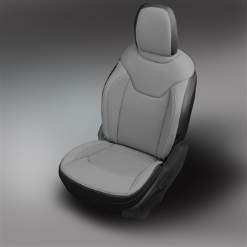 Jeep Renegade Katzkin Leather Seat Upholstery (with rear armrest), 2015, 2016, 2017, 2018, 2019, 2020, 2021, 2022, 2023