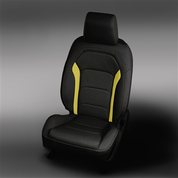 Chevrolet Camaro Coupe Katzkin Leather Seat Upholstery, 2016, 2017, 2018, 2019, 2020, 2021, 2022, 2023, 2024