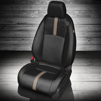 Honda Civic LX / LX-P / EX-T Coupe Katzkin Leather Seat Upholstery, 2016, 2017, 2018, 2019, 2020, 2021