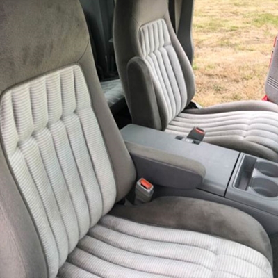 GMC Sierra Regular Cab Katzkin Leather Seat Upholstery, 1992, 1993, 1994