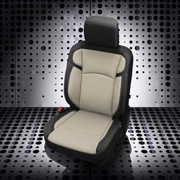 Dodge Ram Crew Cab 2500 / 3500 Katzkin Leather Seats, 2019 (3 passenger front, electric driver's seat, split rear)