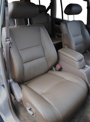 Toyota Land Cruiser Katzkin Leather Seat Upholstery, 1995, 1996, 1997 (replaces factory leather)